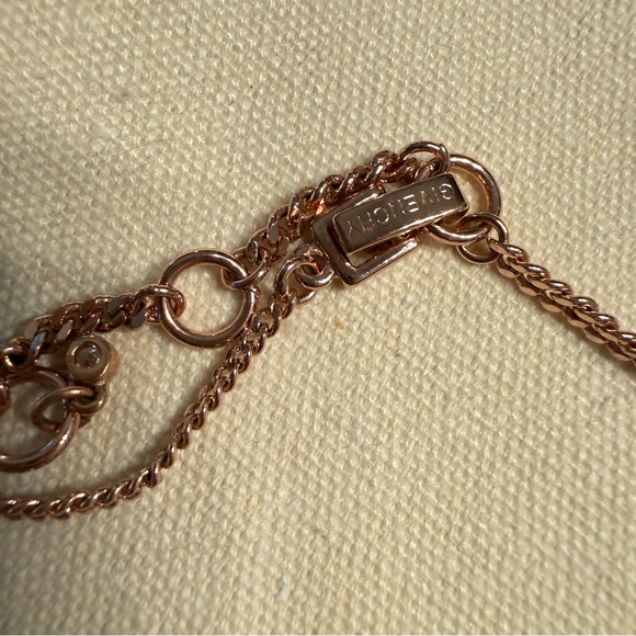 Givenchy Crystal Rose Gold Y-Necklace - Picture 2 of 6